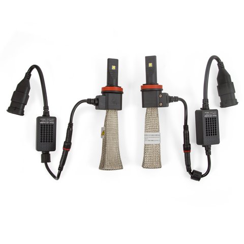 Juego de luces LED principales para coche UP 5HL H11W CR 2500Lm H11, 3000 lm, luz blanca fría 