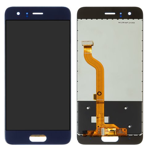 Pantalla LCD puede usarse con Huawei Honor 9, azul, tipo 2 , sin marco, High Copy, STF L09 STF L19 STF AL10 STF AL00 STF TL10