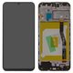 Pantalla LCD puede usarse con Samsung M205 Galaxy M20, negro, con marco, Original, empaque industrial, original glass, #GH82-18682A