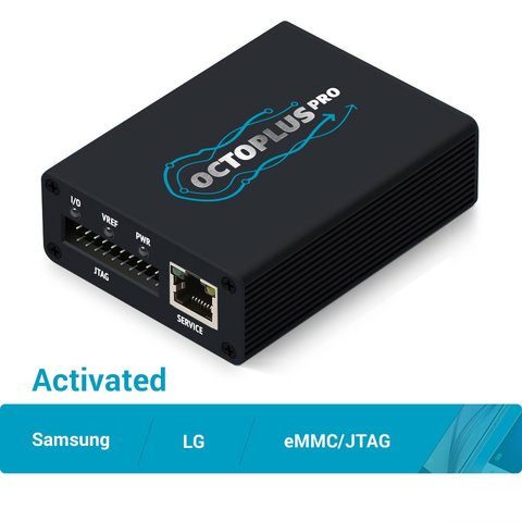 Octoplus Pro Box sin cables con activaciones Samsung + LG + eMMC JTAG