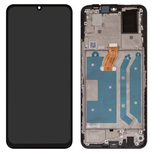 Pantalla LCD puede usarse con Huawei Honor X7, negro, con marco, High Copy, CMA LX2, CMA LX1, CMA LX3