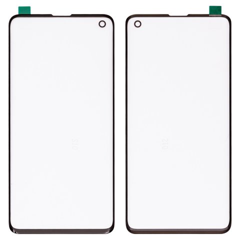 Vidrio de carcasa G+OCA PRO puede usarse con Samsung G973 Galaxy S10, con película OCA, negro