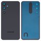 Panel trasero de carcasa puede usarse con Samsung A556 Galaxy A55, azul, con vidrio de cámara, navy