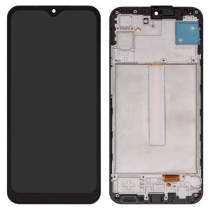 Pantalla LCD puede usarse con Samsung M346 Galaxy M34, negro, con marco, High Copy, con borde ancho, OLED 