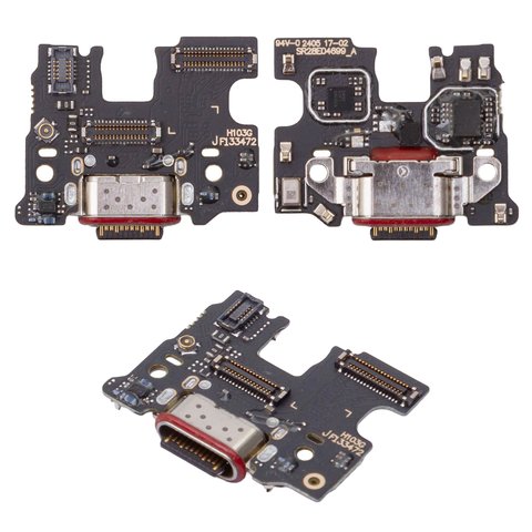 Cable flex puede usarse con Motorola Edge 50 Pro, del conector de carga, con componentes, Original PRC , placa del cargador