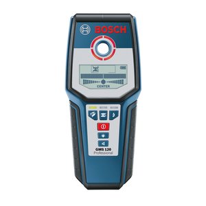 Детектор проводки, металлов и древесины Bosch GMS 120 Professional