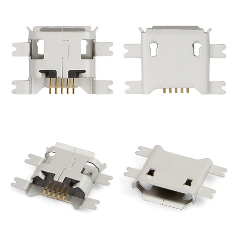Коннектор зарядки для мобильных телефонов, 5 pin, тип 3, micro USB тип B