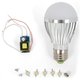 Комплект для збирання світлодіодної лампи SQ-Q02 5 Вт (теплий білий, E27)