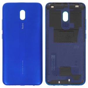 Задняя панель корпуса для Xiaomi Redmi 8A, синяя, MZB8458IN, M1908C3KG, M1908C3KH