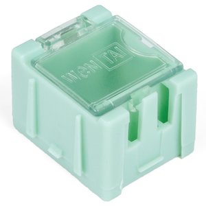 Кассетница наборная WENTAI 31×25×22 мм, зеленая 1 шт. 