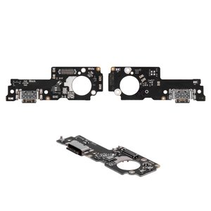 Шлейф для Xiaomi Poco M4 5G, Poco M5 4G, Redmi 10 5G, Redmi Note 11E; Samsung, конектора зарядки, з мікрофоном, High Copy, плата зарядки