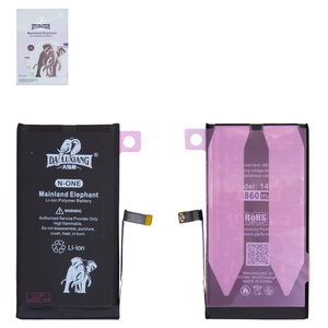 Аккумулятор Da Luxiang для Apple iPhone 14 Plus, Li ion, 3.86 В, 4860 мАч, повышенная ёмкость, original IC