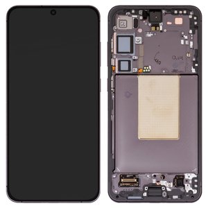 Дисплей для Samsung S926 Galaxy S24 Plus, черный, с рамкой, Original PRC 