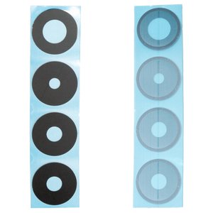 Стекло камеры для Xiaomi Poco X7, Redmi Note 14 Pro 5G, черное, без рамки, комплект 4 шт.