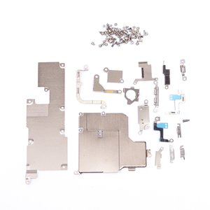 Винт для iPhone 14 Pro Max, полный комплект, с фиксирующе зажимными пластинами