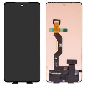 Дисплей для Motorola Moto G86, Moto G86 Power, черный, без рамки, Original PRC , XT2527 2