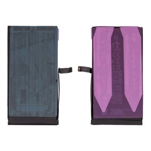 Аккумулятор для iPhone 14 Plus, Li ion, 3.86 В, 4730 мАч, повышенная ёмкость, без сообщения об ошибке, A2850 