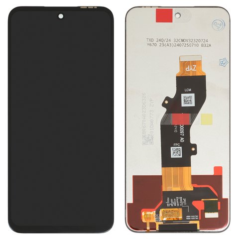Дисплей для Tecno Pop 9 4G, Spark Go 2025 , Spark Go 1 KL4 , черный, без рамки, Original PRC , TXDI670QBAPX 23
