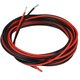 Провод в силиконовой изоляции 18AWG, 0,82 мм², 1 м, черный