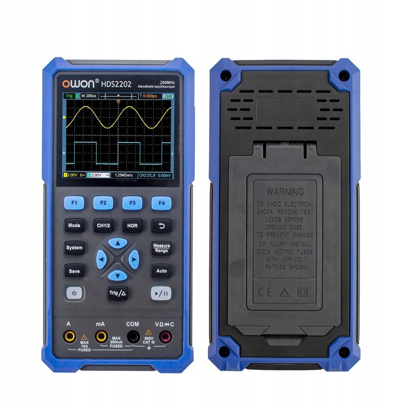 Цифровий осцилограф OWON HDS2202 Зображення 1
