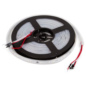 RGB LED Strip SMD5050, WS2811 (white, with controls, IP67, 12 V, 30 LEDs/m, 5 m) RGB LED Strip SMD5050, WS2811 (white, with controls, IP67, 12 V, 30 LEDs/m, 5 m)