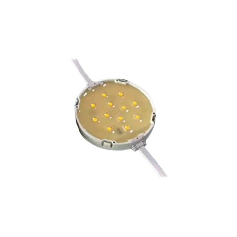 Round LED Module Kit full color, 12 SMD3535 LEDs, 80 mm, IP68, 20 pcs. 